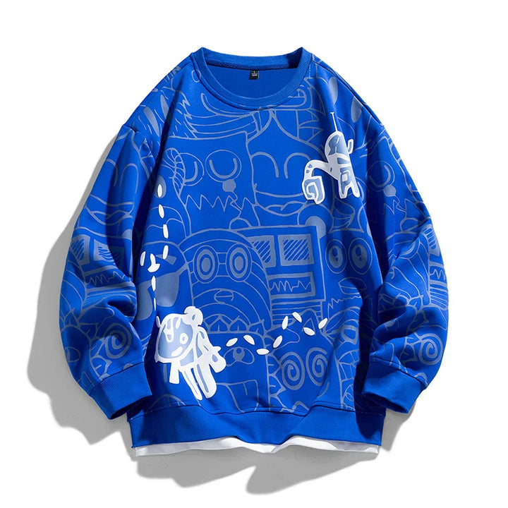 Graffiti Flow Pullover