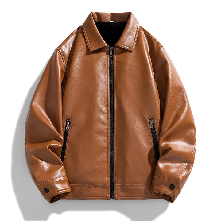 The Maverick Leather Bomber