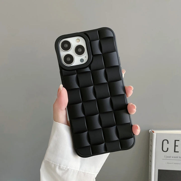 3D Cube Shield Phone Case