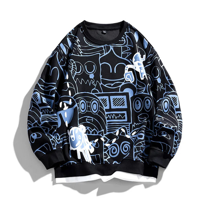 Graffiti Flow Pullover