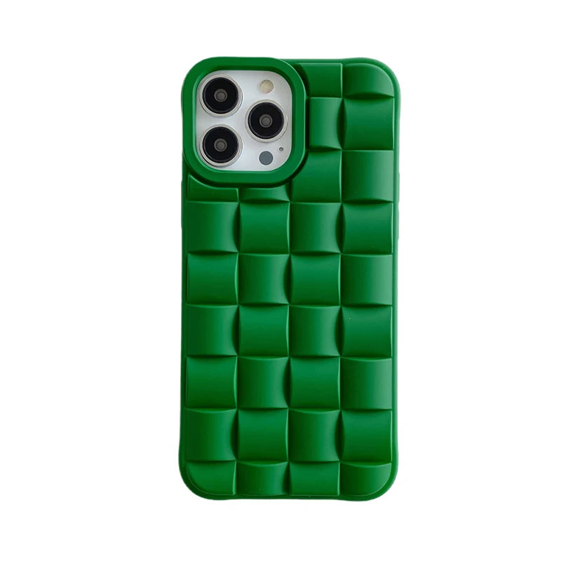 3D Cube Shield Phone Case