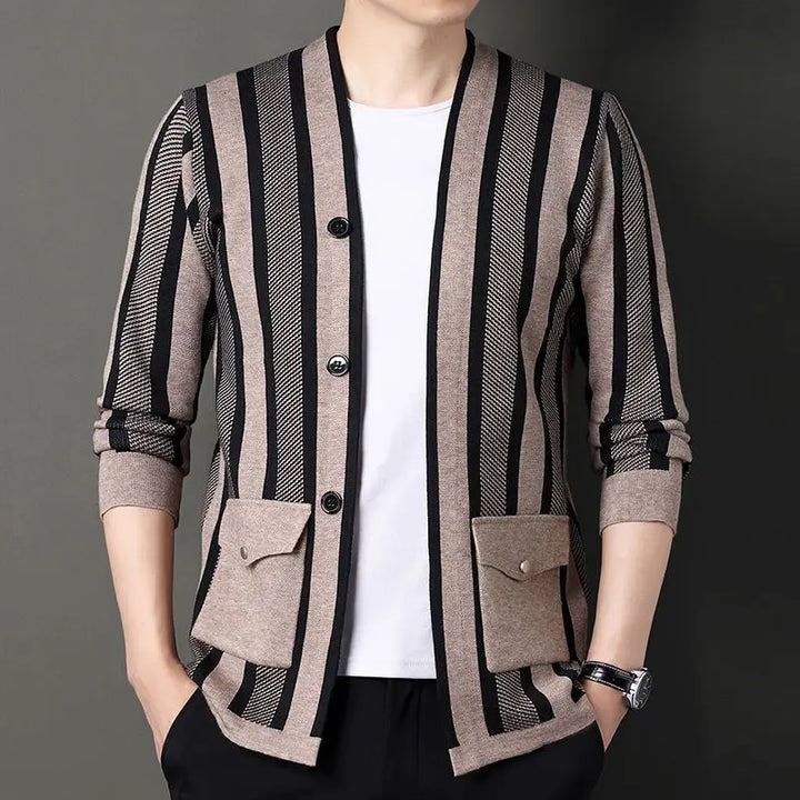 Dapper Stripe Cardigan