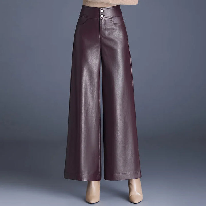 Vetra Vegan Leather Pants