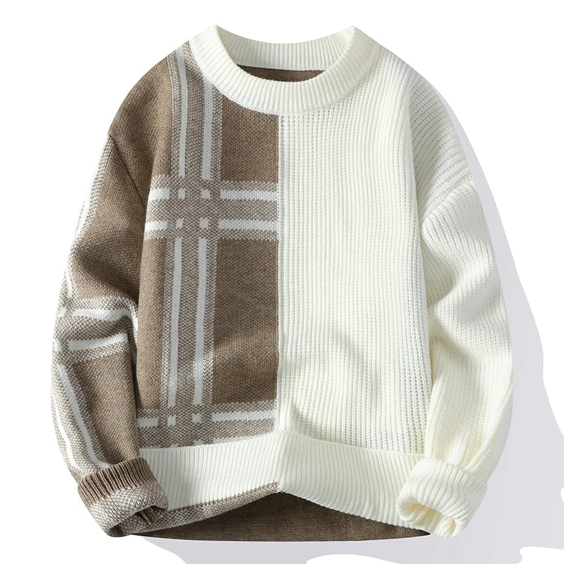 Oliver Geo Block Sweater