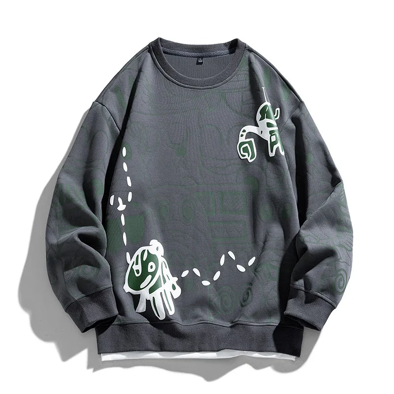 Graffiti Flow Pullover