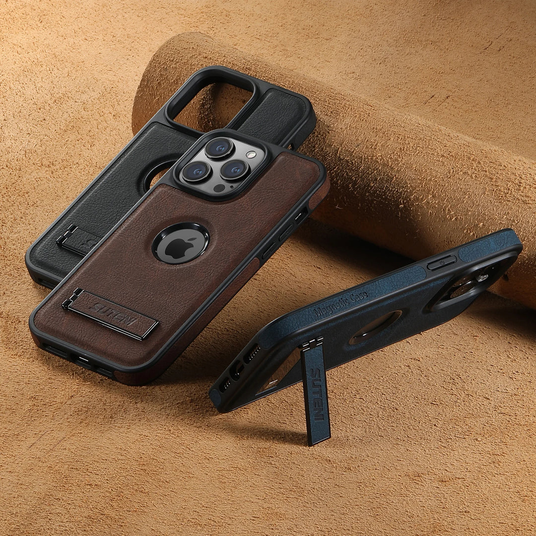 Magpro Leather iPhone Case