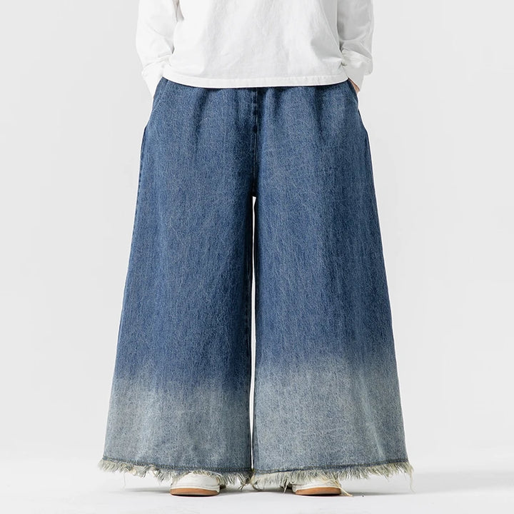 Fade Wide-Leg Jeans