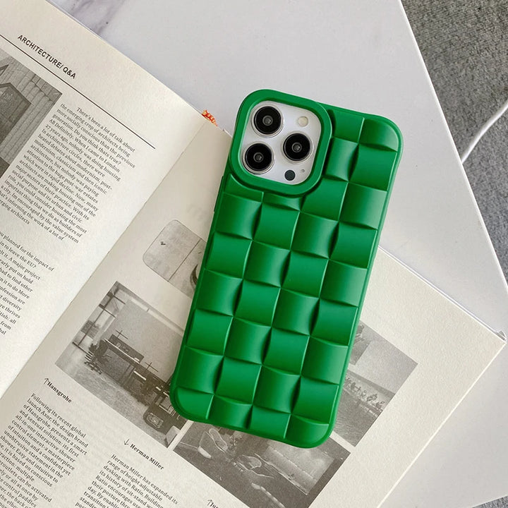 3D Cube Shield Phone Case