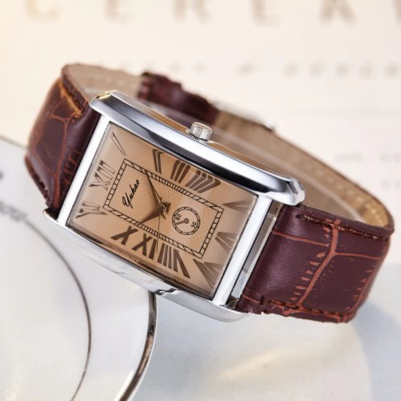 Grandeur Leather Watch