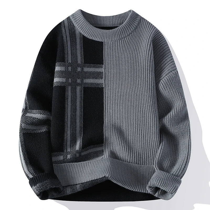 Oliver Geo Block Sweater