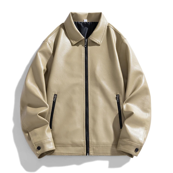 The Maverick Leather Bomber