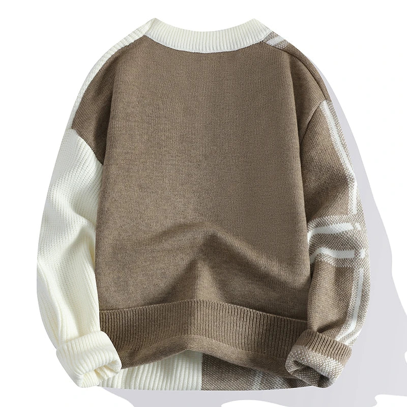 Oliver Geo Block Sweater