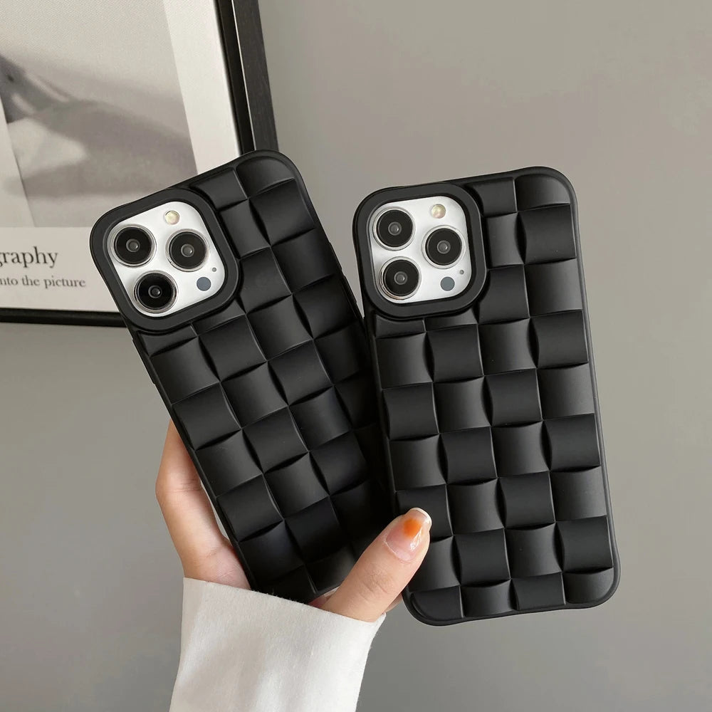 3D Cube Shield Phone Case