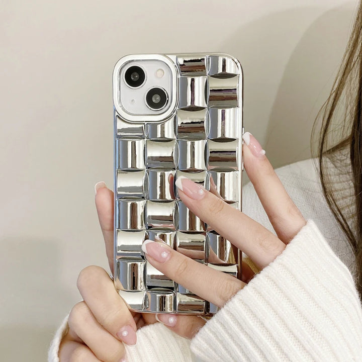 3D Cube Shield Phone Case