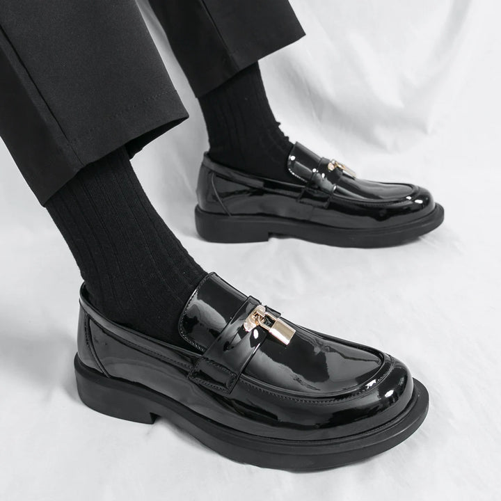 Lucchetto Leather Loafers