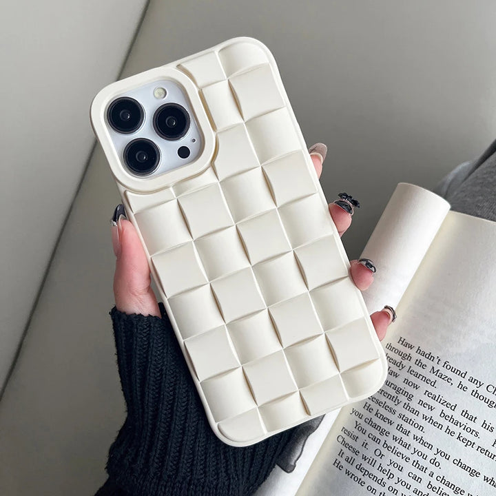 3D Cube Shield Phone Case