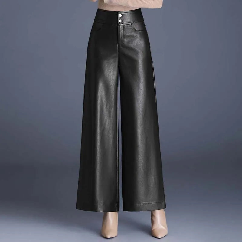 Vetra Vegan Leather Pants