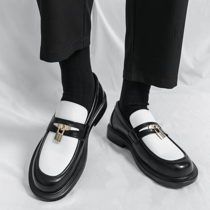 Lucchetto Leather Loafers