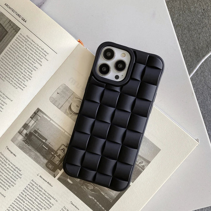 3D Cube Shield Phone Case