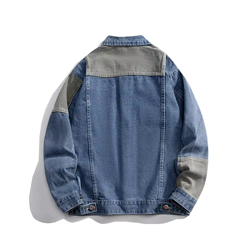 Asymmetry Denim Jacket