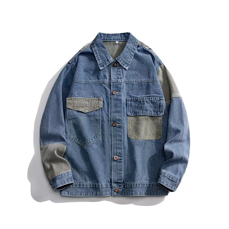 Asymmetry Denim Jacket