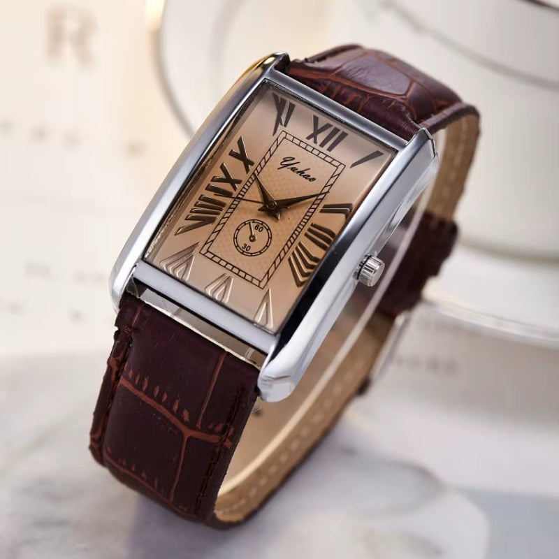 Grandeur Leather Watch